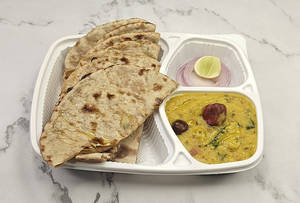 Aloo Paratha & Dal Fry Combo