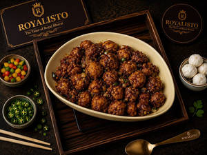 Mushroom Manchurian Dry