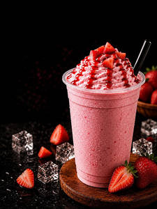 Berry Bliss Strawberry Shake