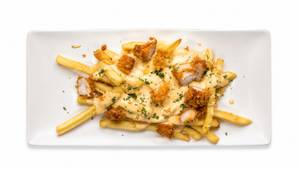 Loaded Fries With Chicken & Cheese