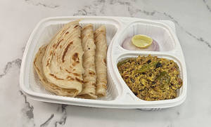 Parotta & Egg Bhurji Masala Combo