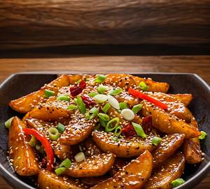 Honey Chilli Potato