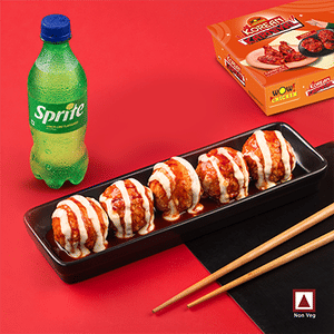 Korean Meat Ball (5 Pcs) + 1 Sprite 250ml