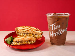 Protein Cold Chocolate & Mushroom Cheese Melt