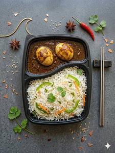 Egg Thali
