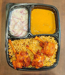Biriyani Lolipop Combo (serves 1)