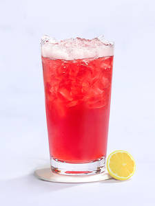 Iced Shaken Hibiscus & Passion Lemonade