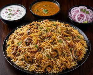 Mushroom Biryani