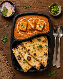 Paneer Butter Masala(3pcs)+1 Butter Nan