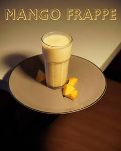 Mango Saffron frappe