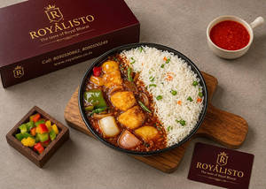 Chilli Paneer With Rice Bowl