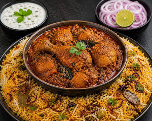 Avakai Chicken Biryani