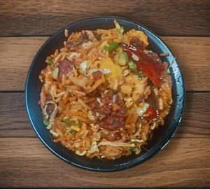 Schezwan Chicken Fried Rice