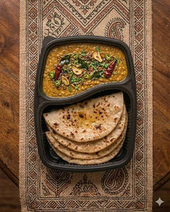 Veg Dal Tadka+4 Tawa Roti