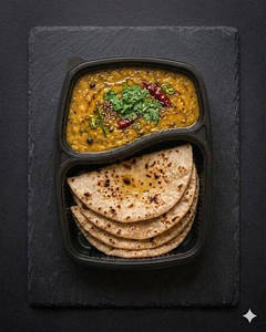 Dal Fry +tawa Roti