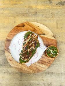 Basil Pesto Toast - Chicken
