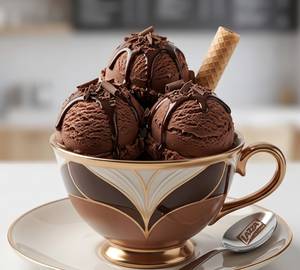 Chocolate (Special Premium) Ice Cream [3 Scoops]