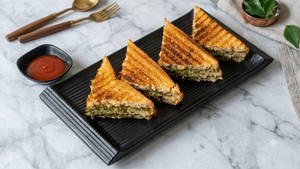 Cheese Spinach Sandwich