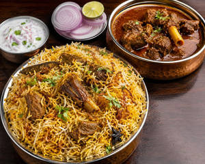 Mutton Curry Biryani