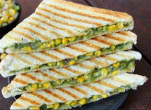 Cheese Corn Sandwich