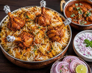 Chicken Lollipop Biryani
