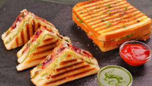 Mexican Non-veg Sandwich (3 Layer)