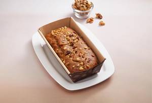 Jaggery Banana Walnut Cake