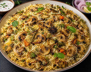 Mushroom Biryani