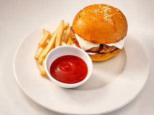 Cottage Cheese Tikka Burger