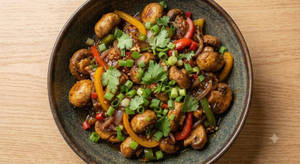 Mushroom Manchuria