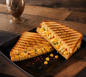 Corn Cheese Grill Sandwich