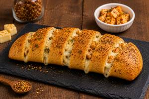 Paneer Garlic Bread