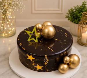 Chocolate Golden Cake