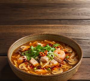 Hot and sour non veg soup