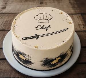 Chef Birthday Rasmalai Cream Cake