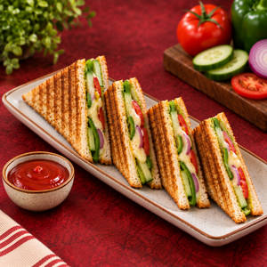 Veg Grilled Toast