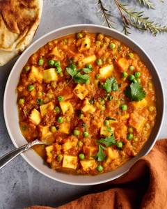 Matar paneer