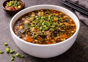 Hot & Sour Chicken Manchow Soup