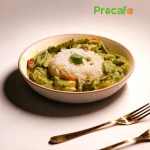 Green Thai Curry Rice Bowl