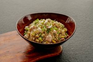 Truffle & Edamame Fried Rice Chicken