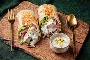 Shawarma Paneer Roll