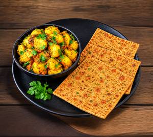 3 Ajwain Paratha With Masala Aloo
