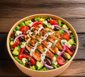 Turkish Kebab Chicken Salad