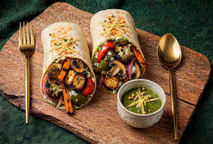Mix Tandoori Vegetable Roll