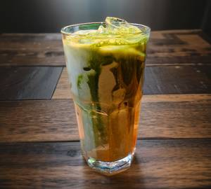 Iced Vanilla Matcha Latte