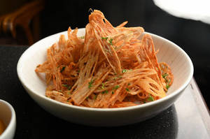 Crispy Peri Peri Lotus Stem