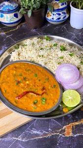 Punjabi Dal Fry Chawal