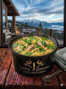 Chicken Leman Coriender Soup