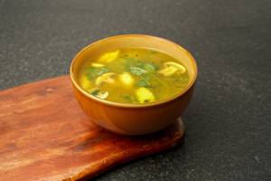 Lemon Coriander Veg Soup