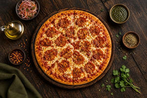 Chicken Pepperoni Pizza [10"]